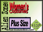 Alien Zone ® Adult Women's Plus Size Costumes 