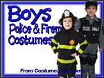 Boy's Police & Fireman Costumes