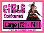 Girl's Costumes - Child Large (12 Yrs to 14 Yrs)