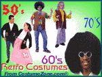 Retro and Throwback Costumes