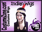 Indian  Wigs and Native American Wigs
