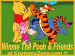 Disney's Winnie The Pooh Costumes - Tigger, Eyore and Piglet Costumes and Accessories