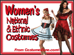 Women's Adult National & Ethnic Costumes