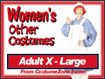 Other Women's Costumes (Adult Plus Size - X-Large)
