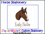 Horse Stationery, Party Invitations & Thank You Notes