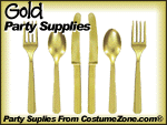 Gold Metallic Party Supplies
