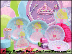 Fairytale Princess Happy Birthday Party Supplies