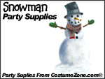 Christmas Zone ® Snowman Party Supplies
